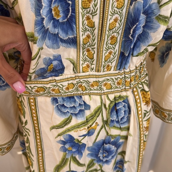 FARM Rio Puglia Long Dress Size S - Picture 9 of 11